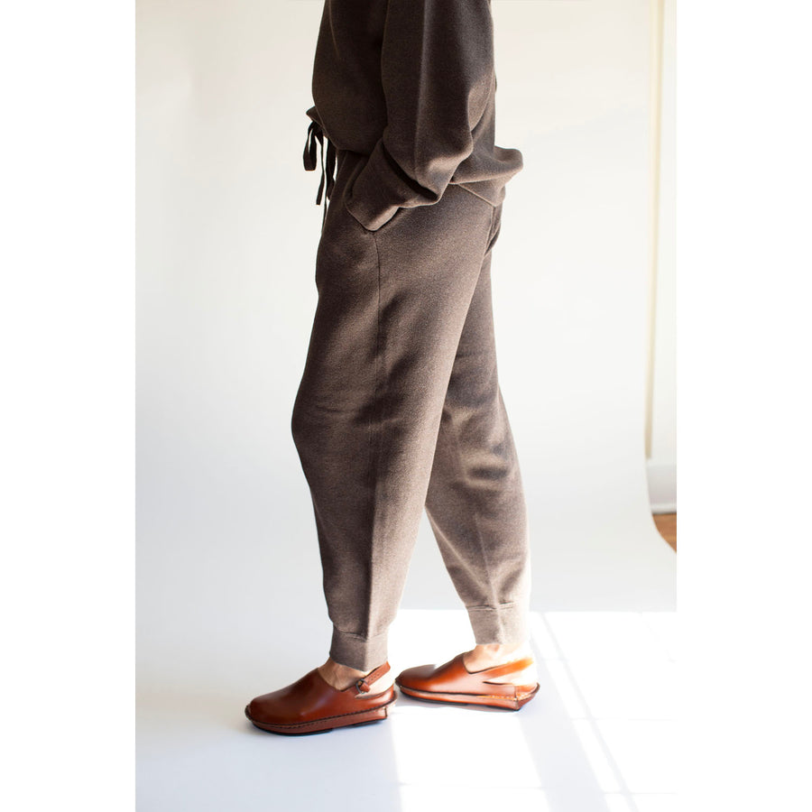 Sayaka Davis Knit Sweatpants in Brownie