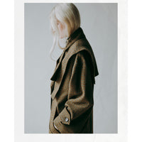Henrik Vibskov Hands Down Coat in Pied De Poule