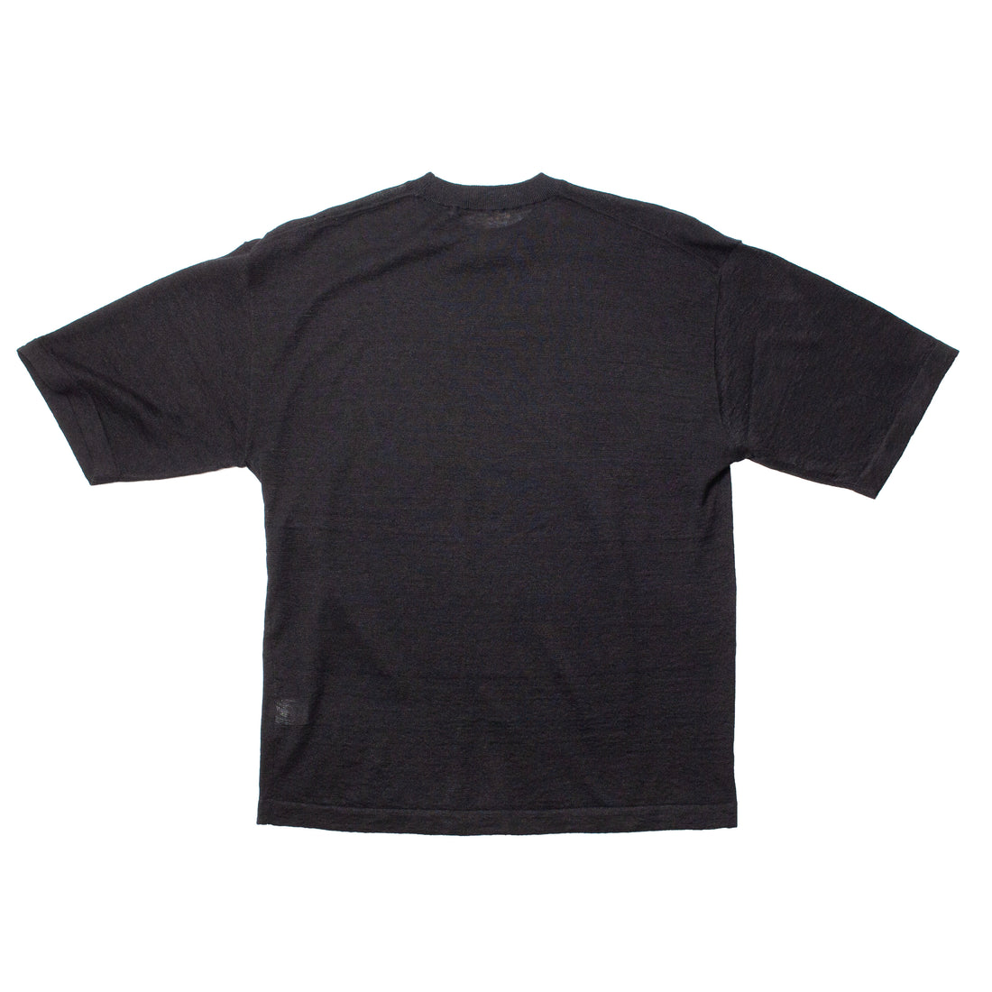 6397 Big Knit T in Black