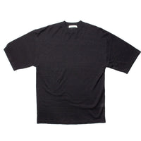 6397 Big Knit T in Black