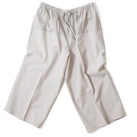 6397 Cropped Drawstring Pant in Stone