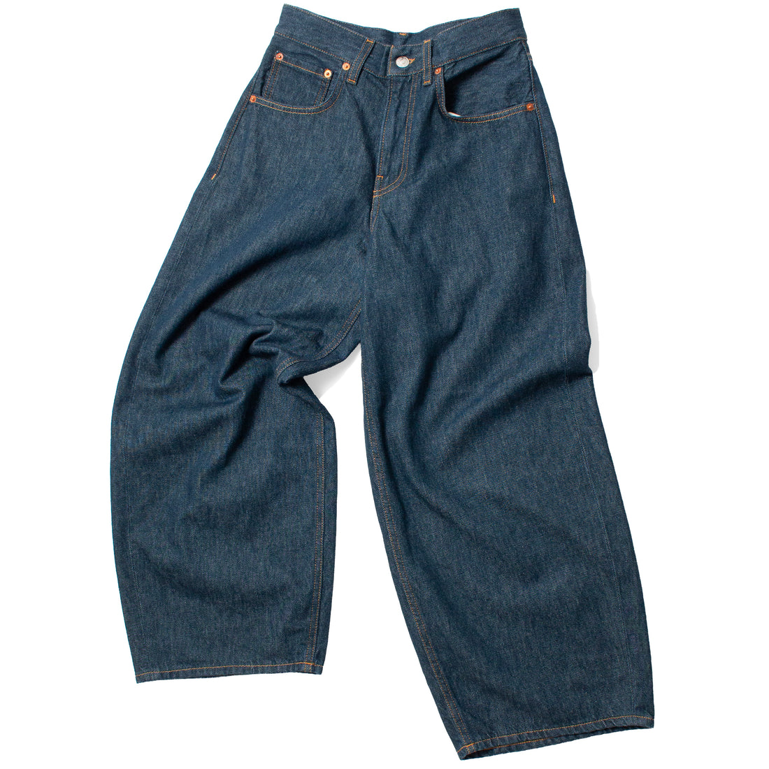 6397 Cropped Roomy Jean in Rinsed Raw