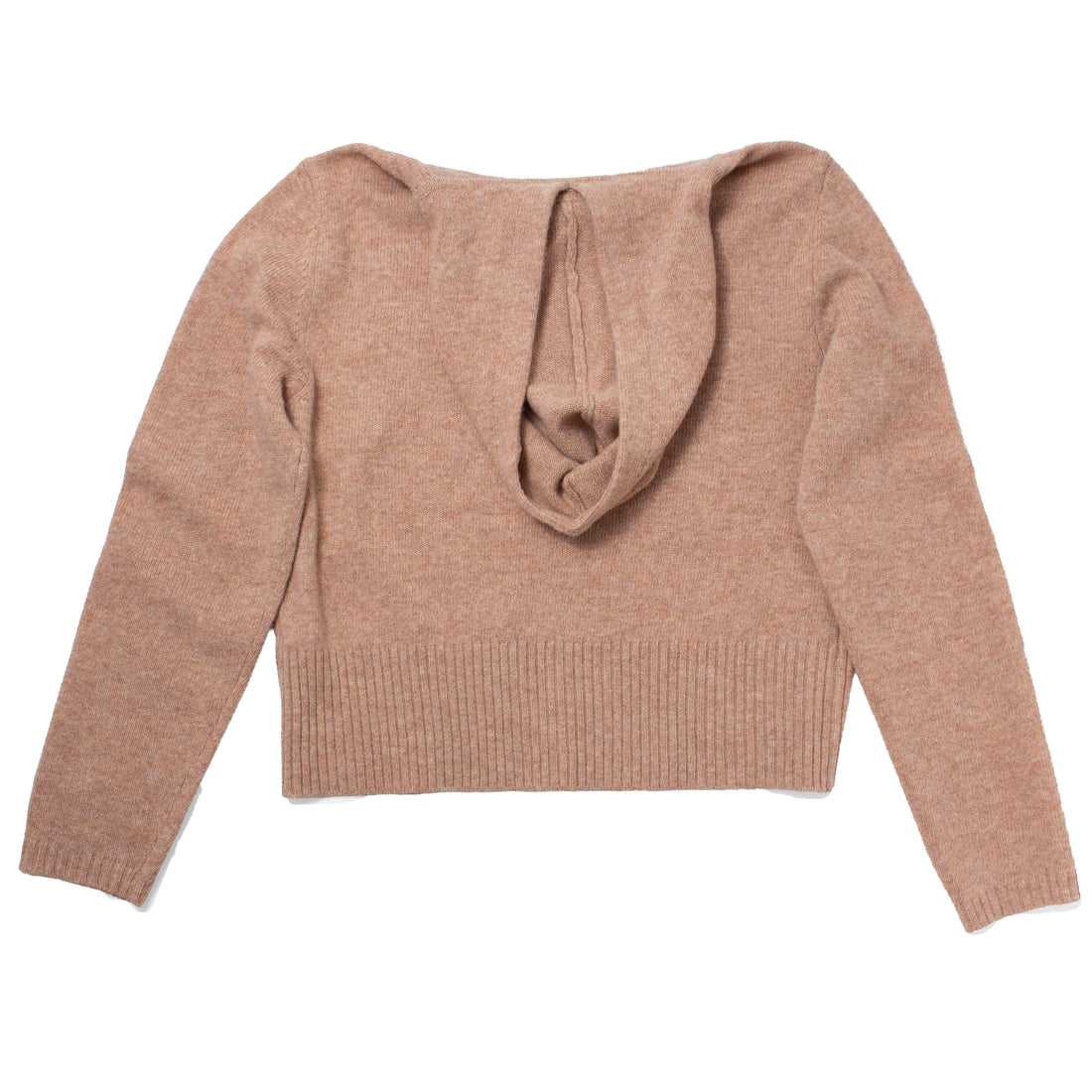 6397 Knit Hoodie in Bisque
