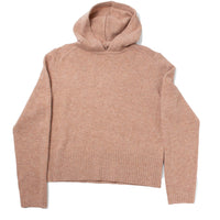 6397 Knit Hoodie in Bisque