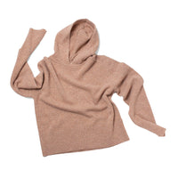 6397 Knit Hoodie in Bisque