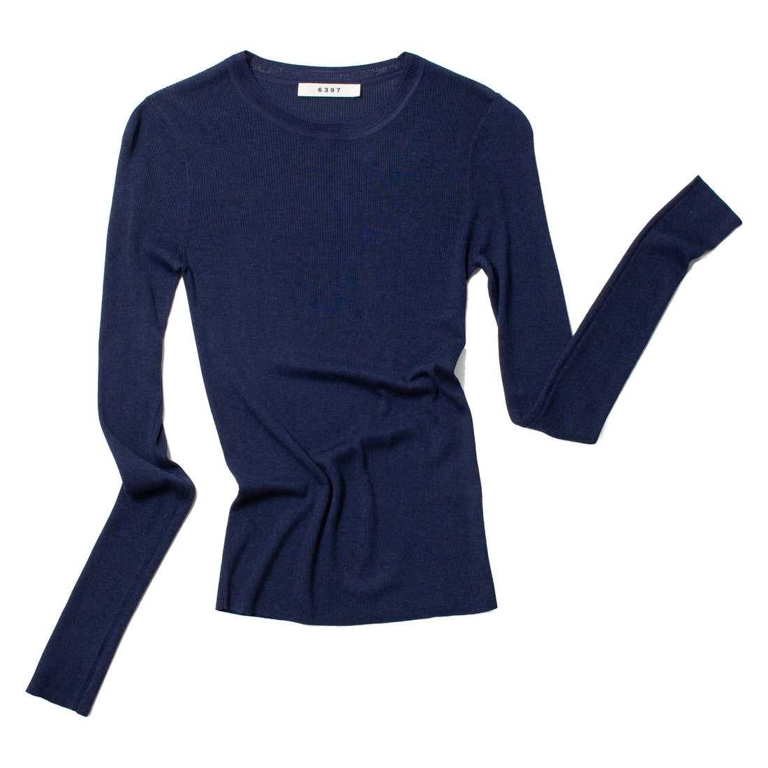 6397 L/S Heirloom T in Navy