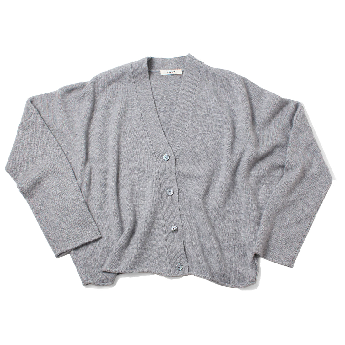 6397 Maude Cardigan in Heather Grey