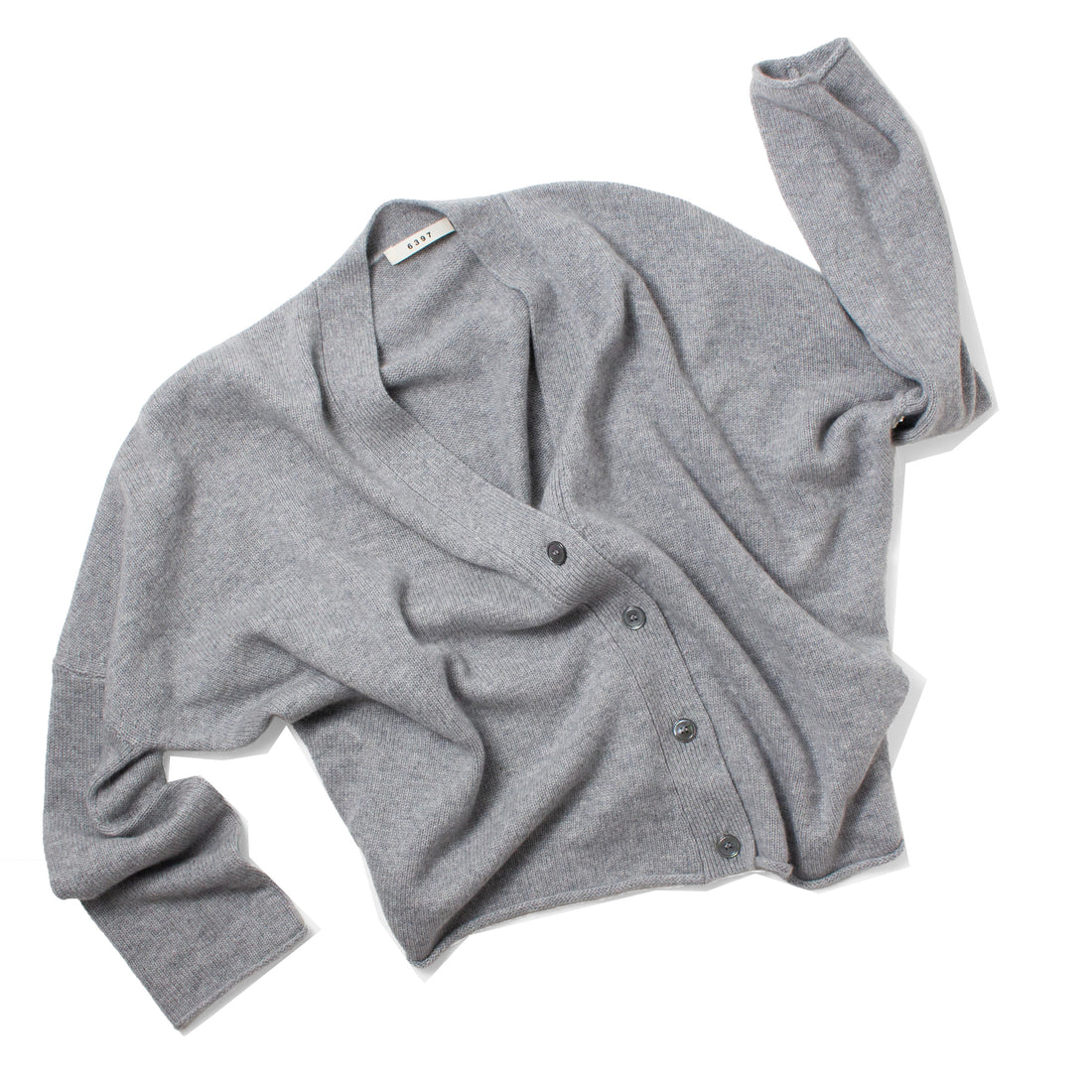 6397 Maude Cardigan in Heather Grey