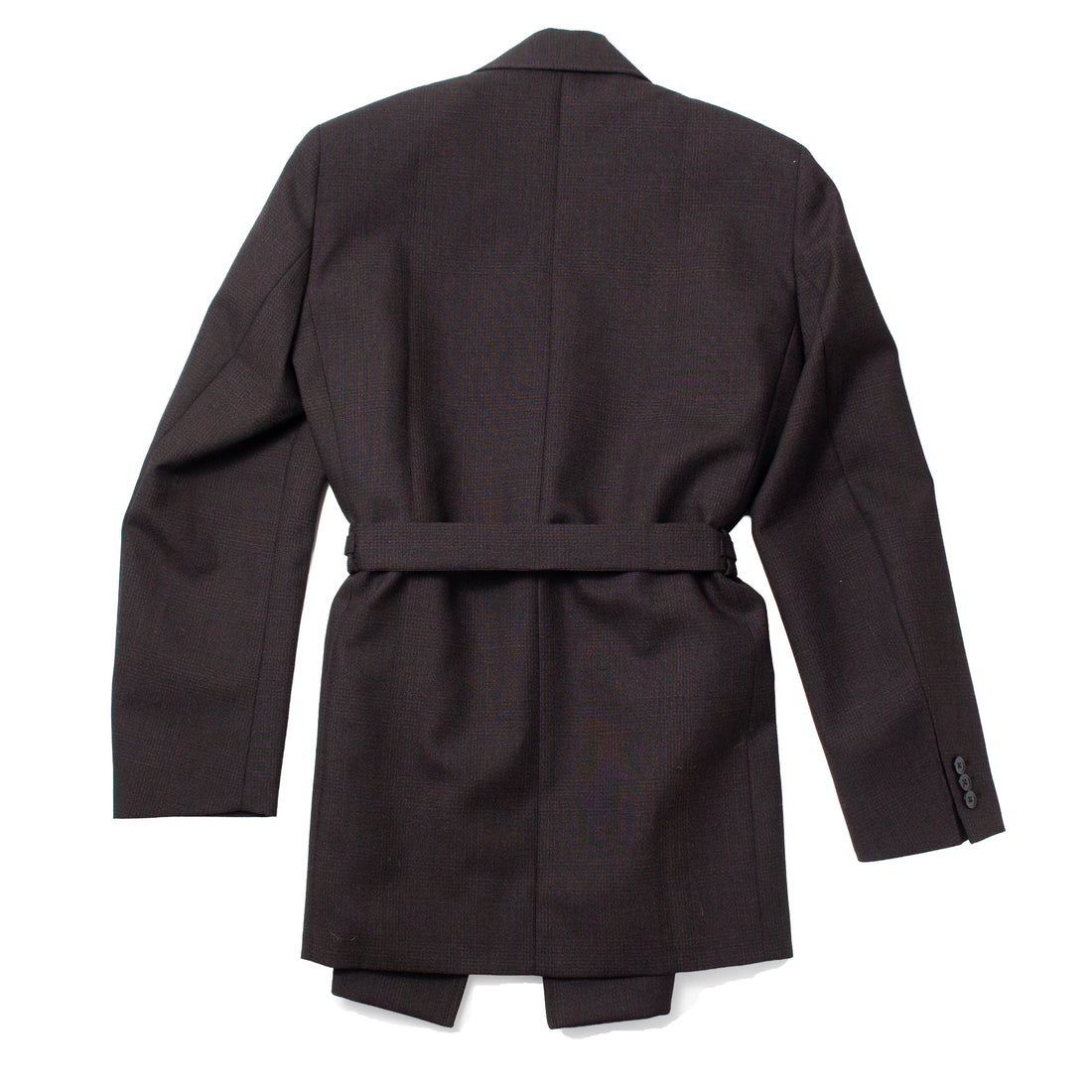 6397 Tailored Robe Blazer in Ebony