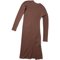 6397 Twisted Seam Dress in Soil