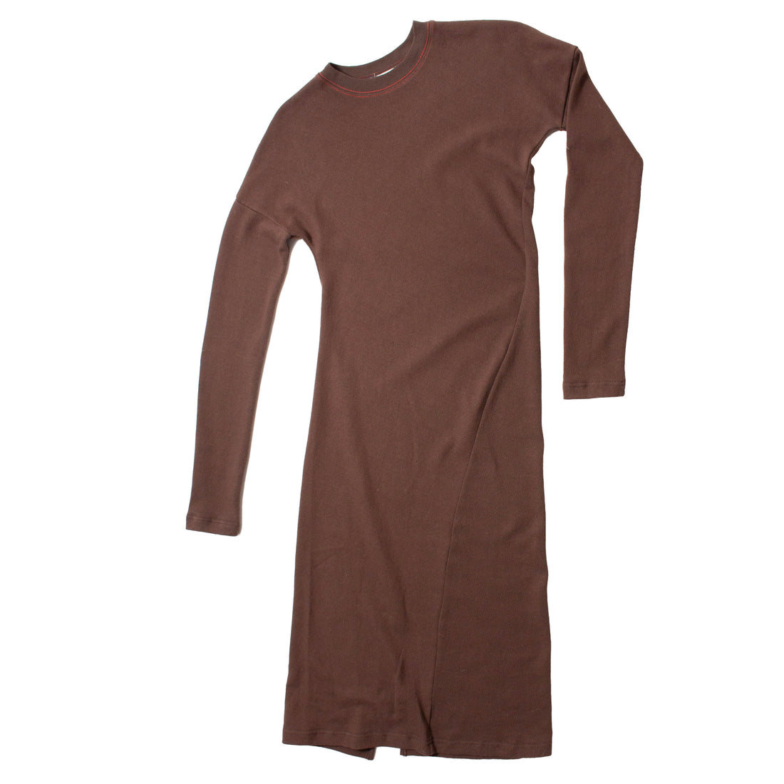 6397 Twisted Seam Dress in Soil