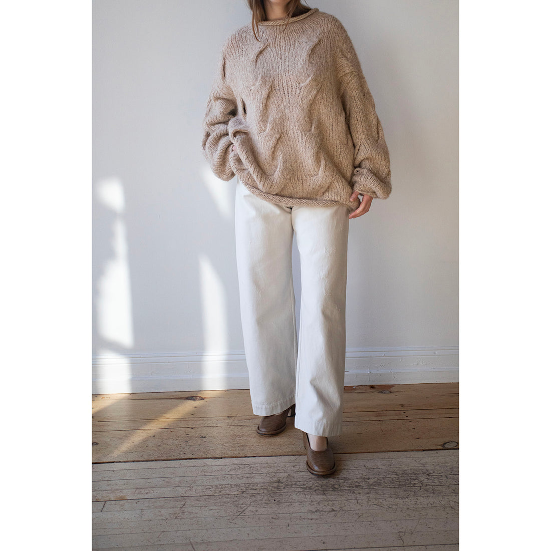 Lauren Manoogian Worn Gallery Pants in Chalk