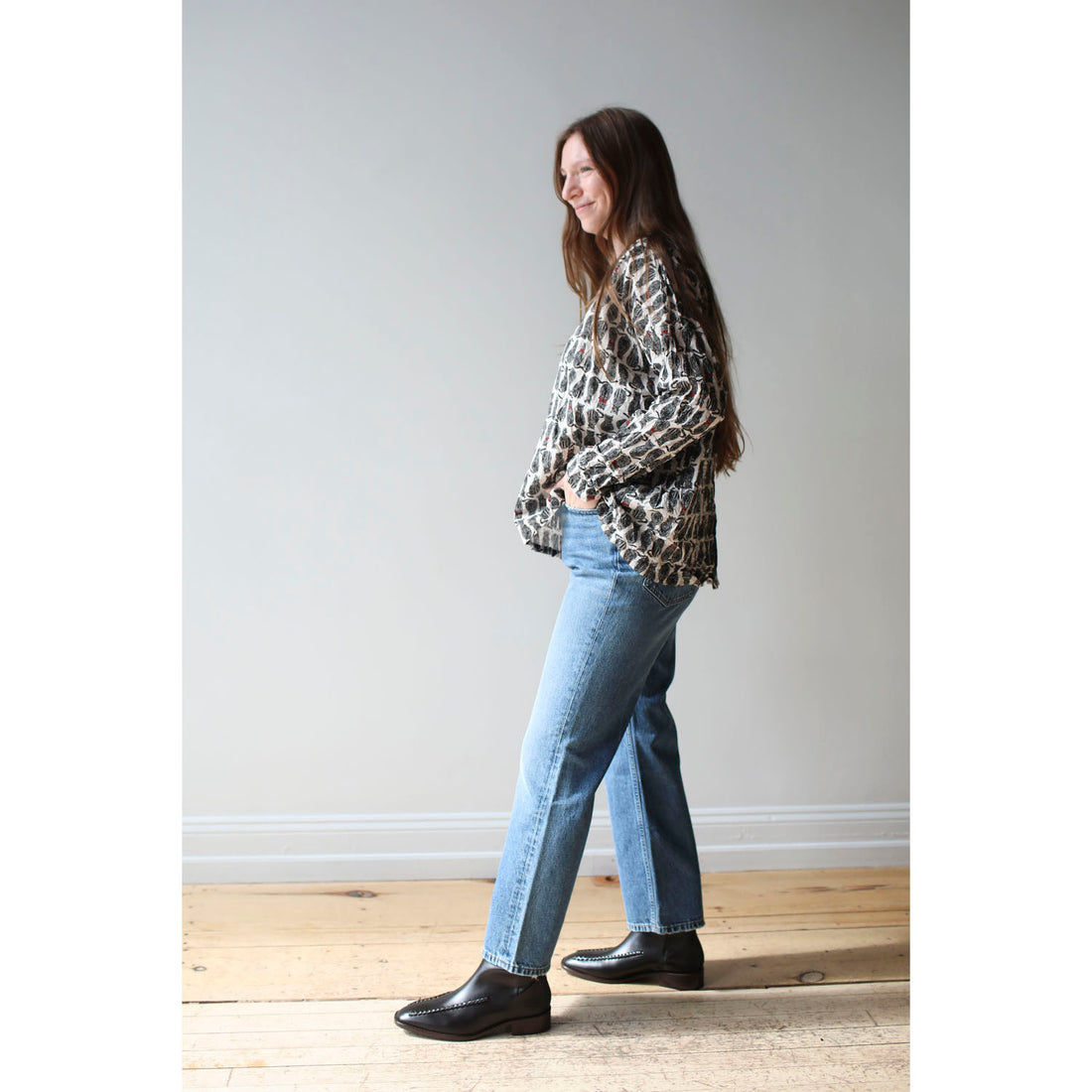 Apiece Apart Rene Kick Flare Jean in Hermosa