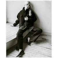 Jesse Kamm Les Deux Pants in Black Lacquer