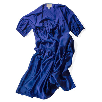Anaak Airi Maxi Dress in Ultramarine