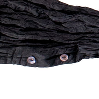 Anaak Nasree Cigarette Pants in Onyx Pleated Silk