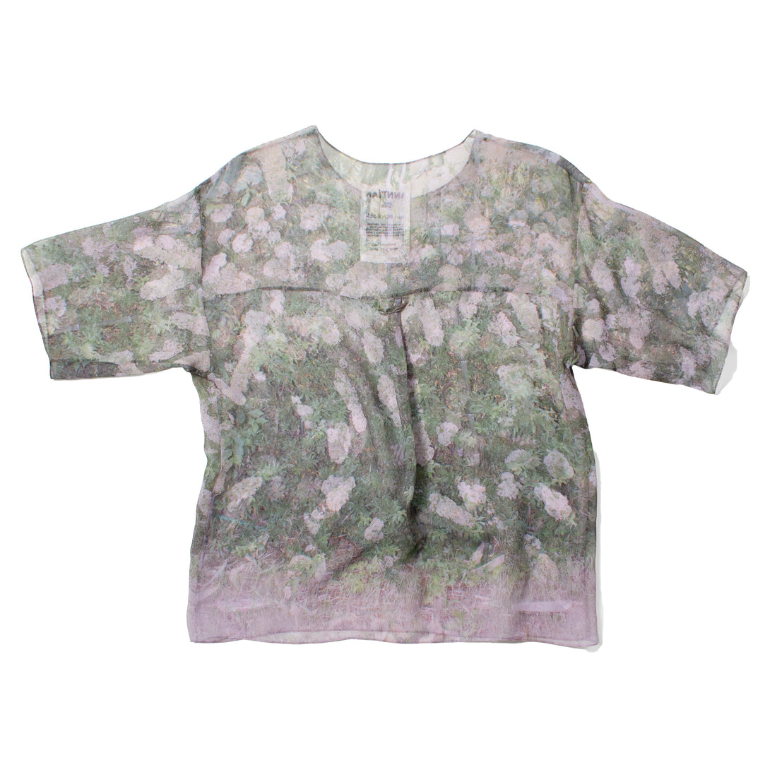 Anntian Chiffon T-Shirt in Print Q