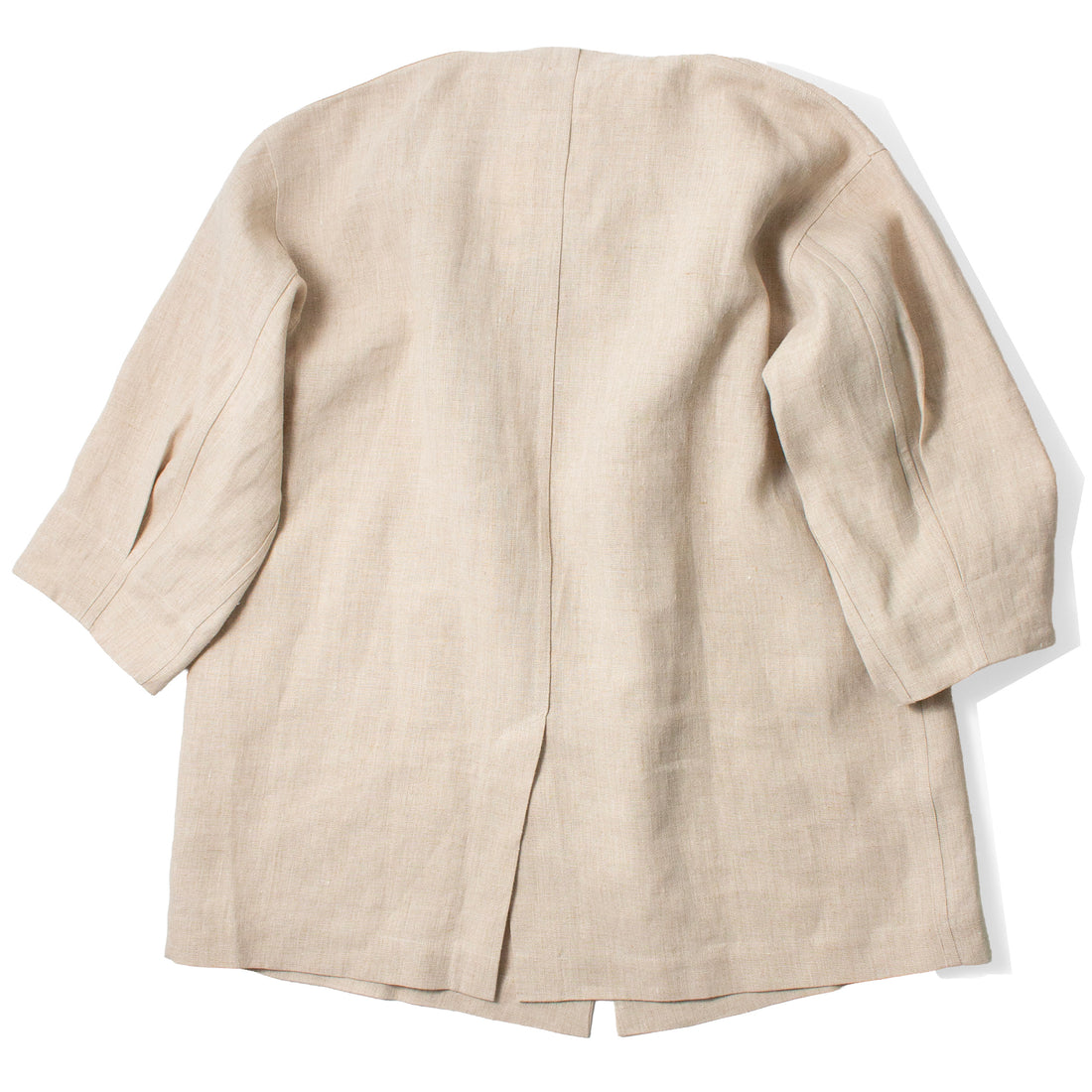 Anntian Trench Jacket in Natural Hemp – JUDITH