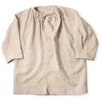 Anntian Trench Jacket in Natural Hemp
