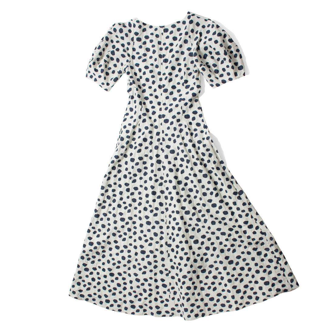 Apiece Apart Anni Scoop Maxi Dress in Yayoi Black & White