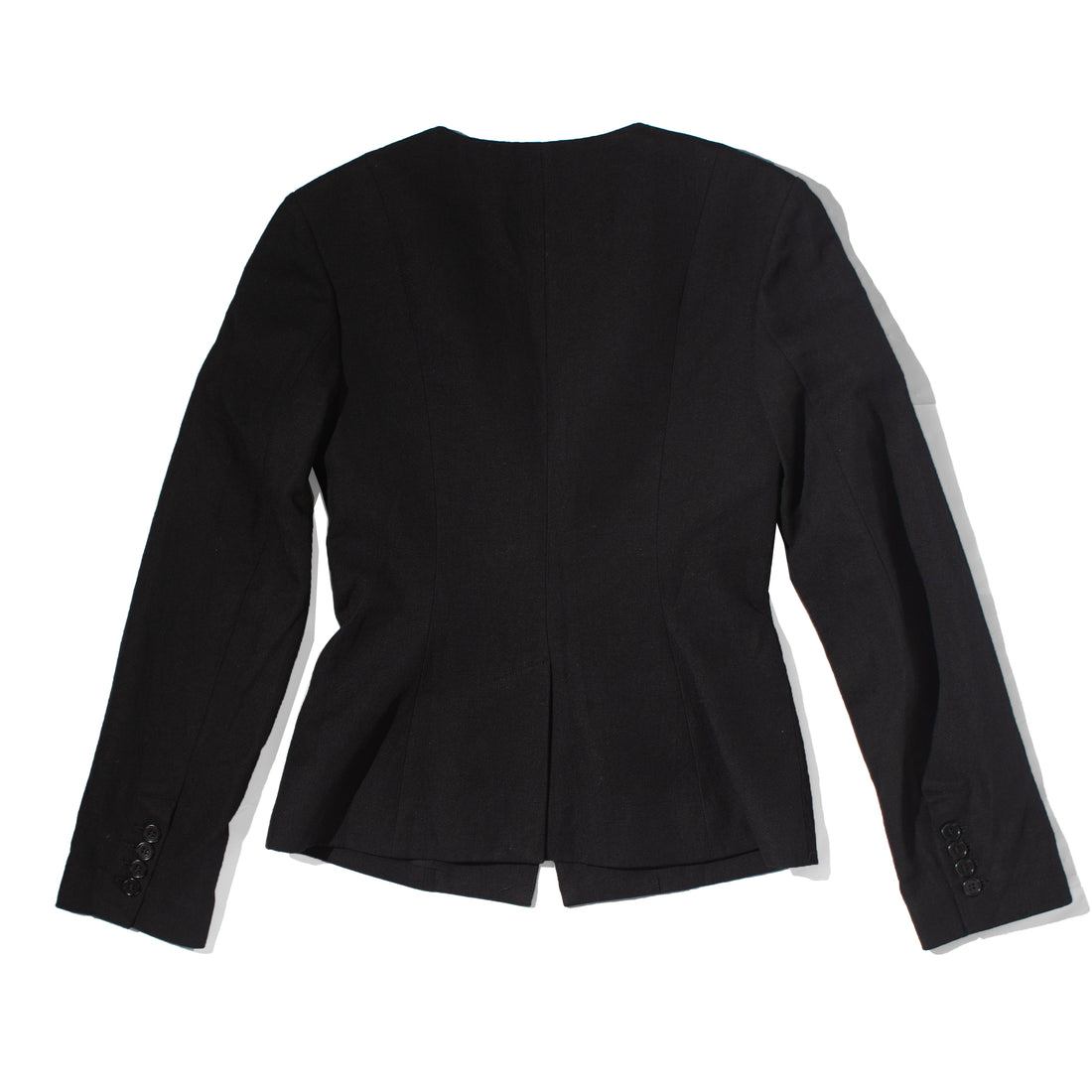 Apiece Apart Asma Blazer Top in Black