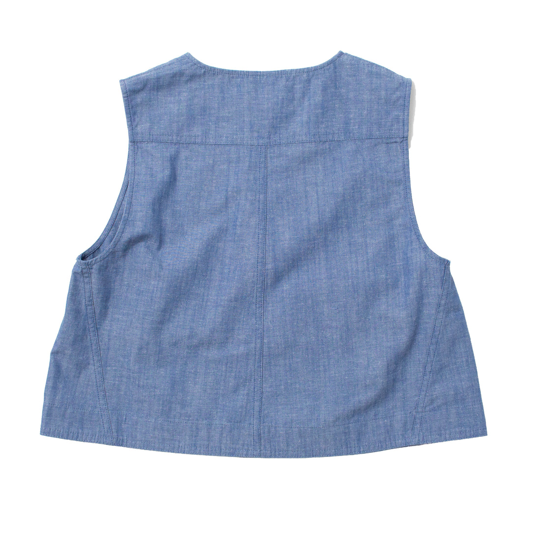 Apiece Apart Godet Tank in Chambray