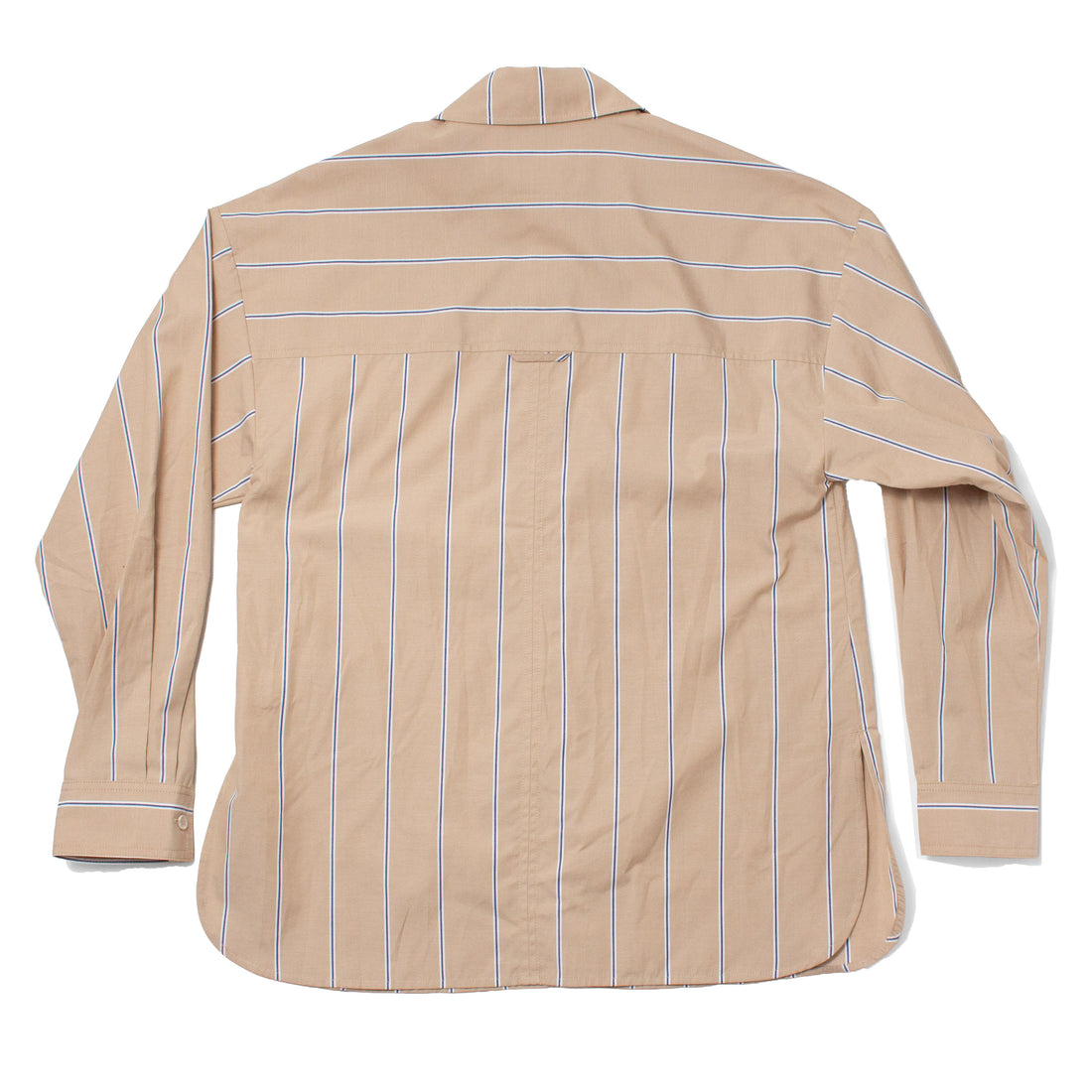 Apiece Apart Isolde Button-Down in Sand & Blue Stripe
