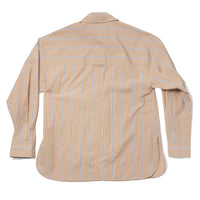 Apiece Apart Isolde Button-Down in Sand & Blue Stripe