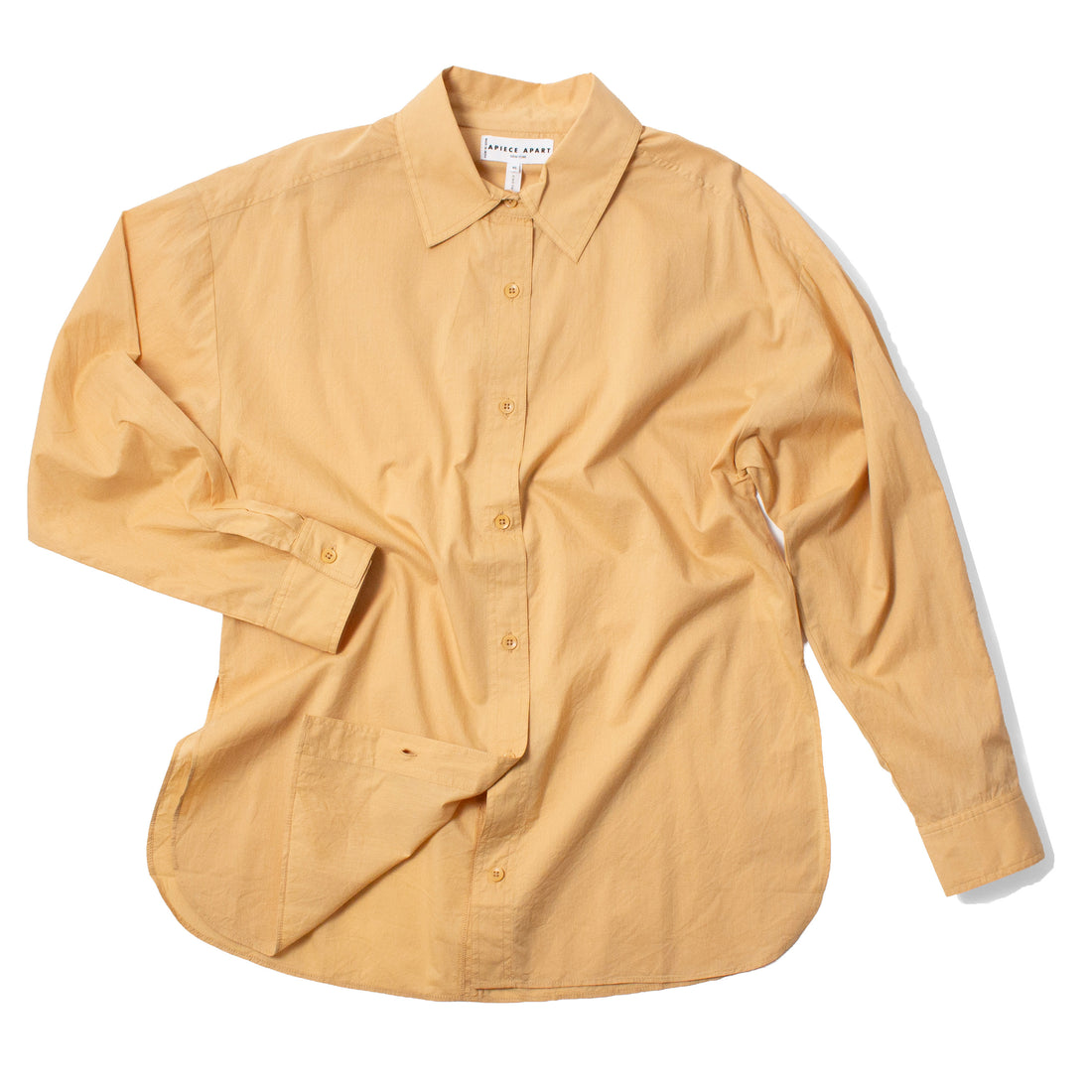 Apiece Apart Isolde Button Down in Sun Butter
