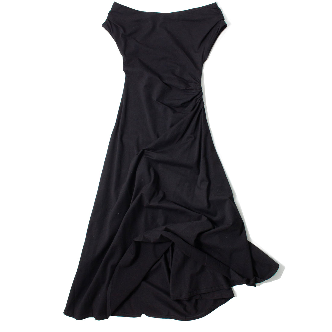 Apiece Apart Marles Off the Shoulder Dress in Black