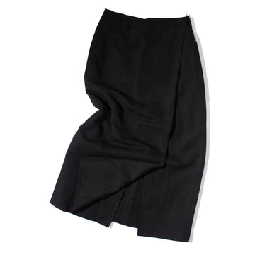 Apiece Apart Marni Wrap Skirt in Black