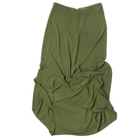 Apiece Apart Merce Slinky Maxi Skirt in Cypress