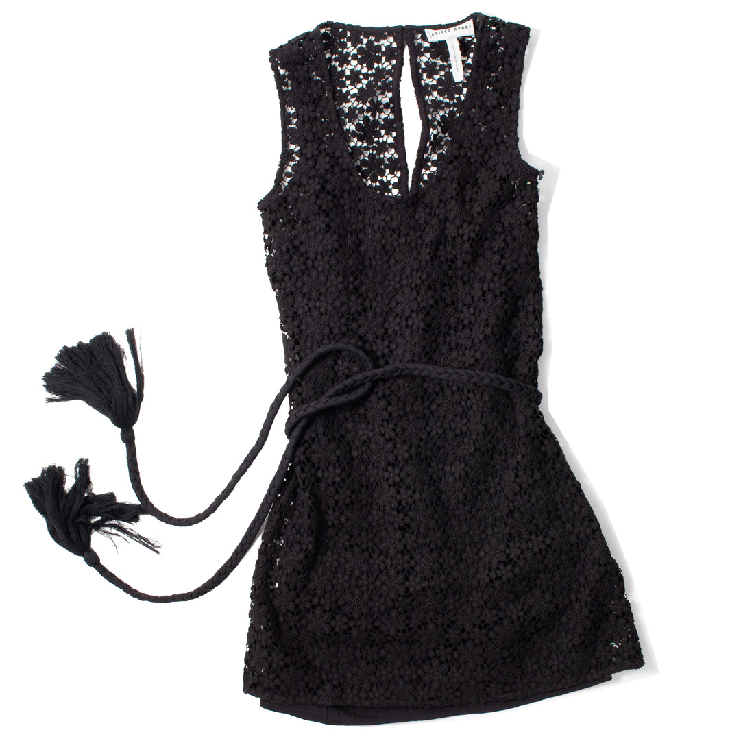 Apiece Apart Rahel Tassel Mini in Black