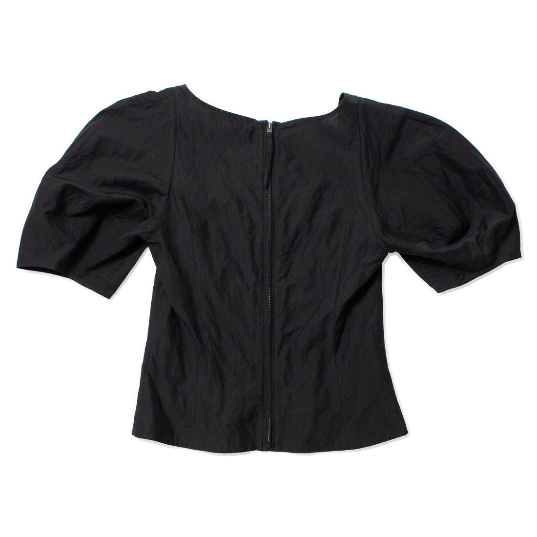 Apiece Apart Scoop Neck Lina Top in Black