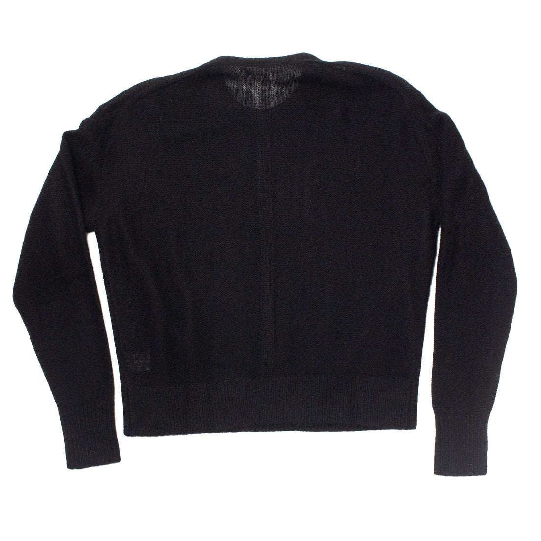 Apiece Apart Softest Tissue Weight Sweater in Black