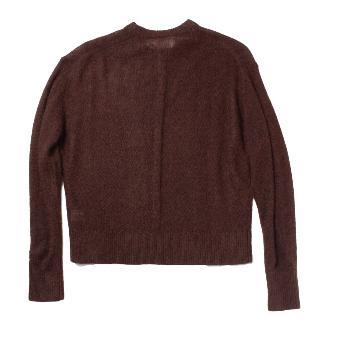 Apiece Apart Softest Tissue Weight Sweater in Chocolate