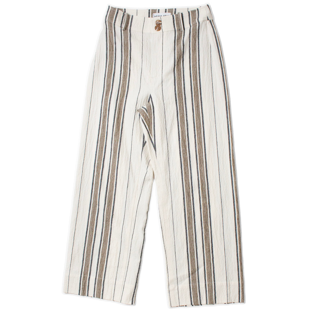 Apiece Apart Stripe Merida Pant in Affogato Stripe