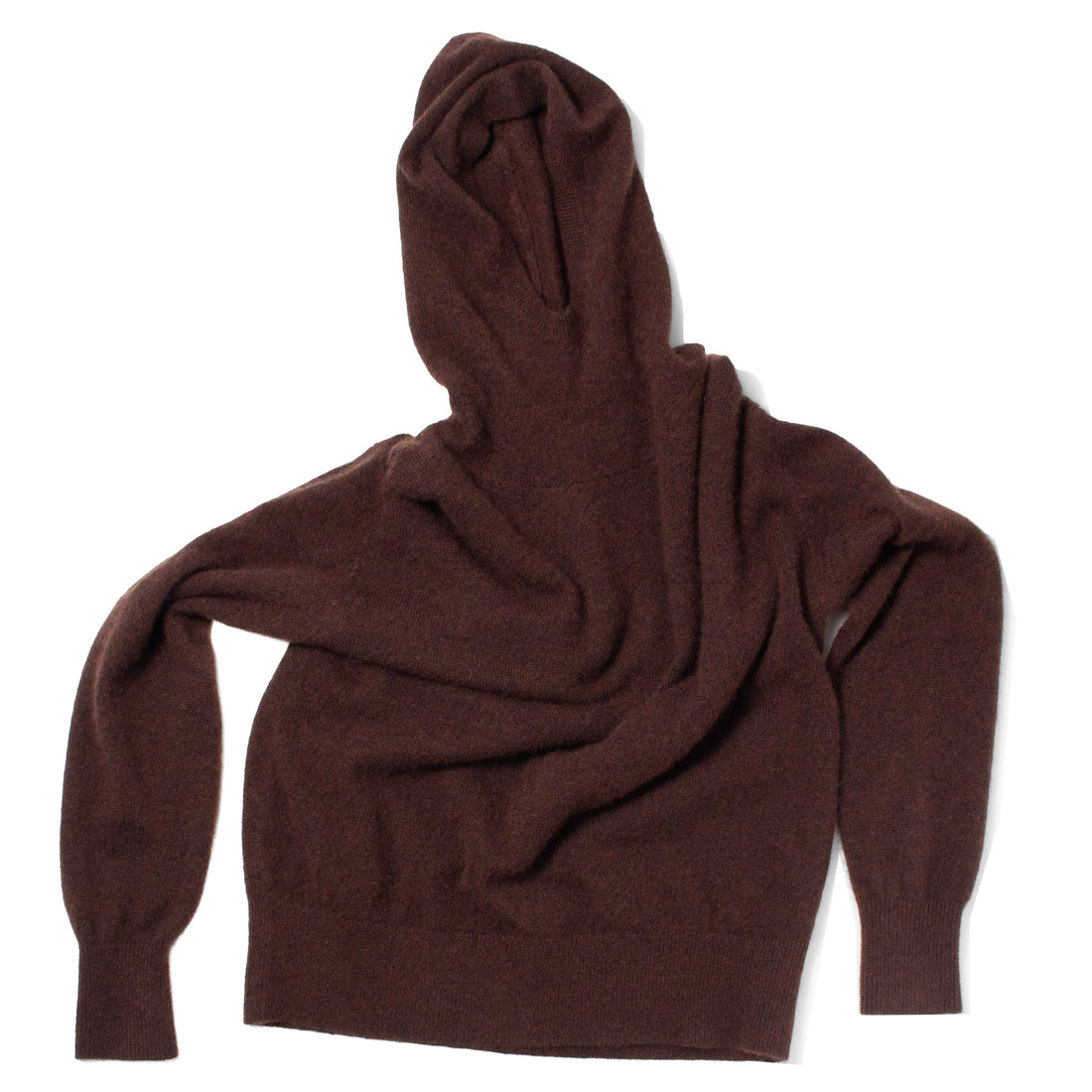 Apiece Apart Softest Tissue Weight Snoody Hood in Americano