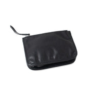 Are Studio Gia Medium Pouch in Black Pebbled Leather