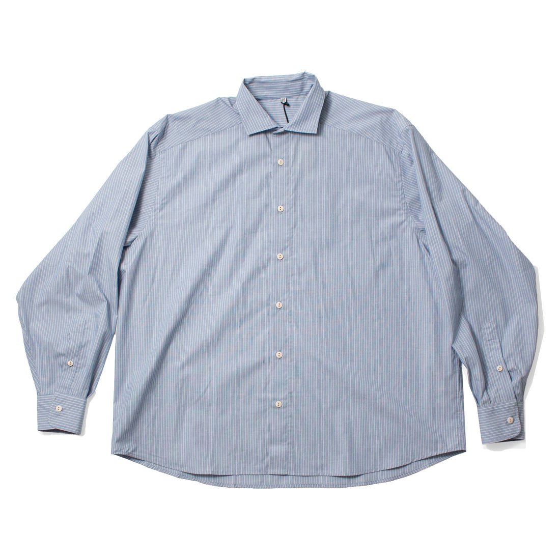 Baserange Claude Shirt in Blue Stripe