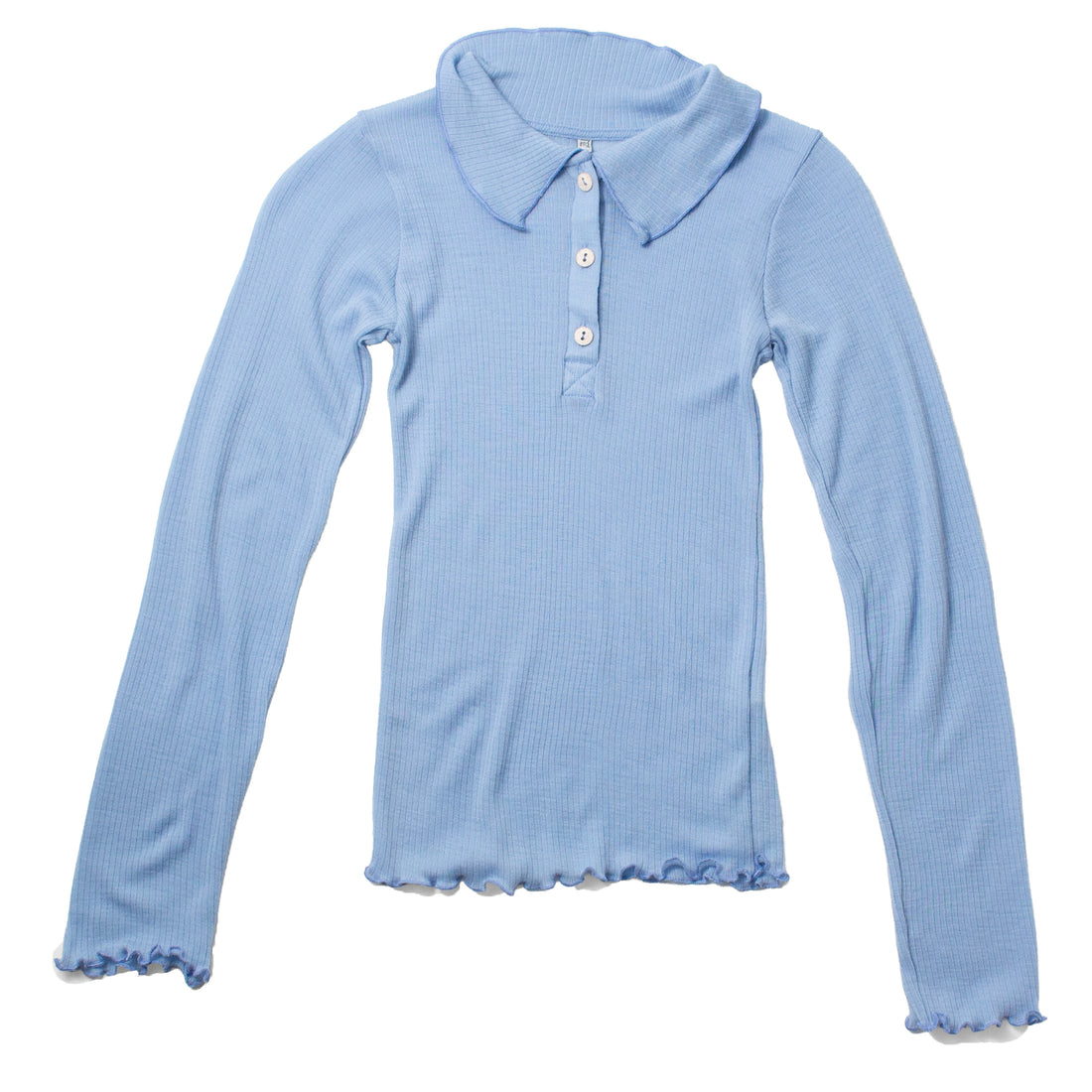 Baserange Dual Long Sleeve Tee in Pinto Blue