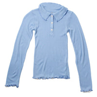 Baserange Dual Long Sleeve Tee in Pinto Blue