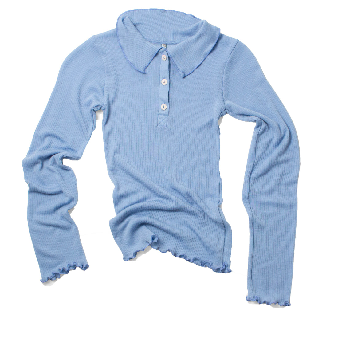 Baserange Dual Long Sleeve Tee in Pinto Blue