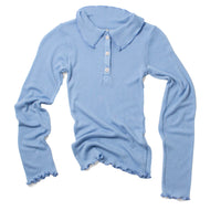 Baserange Dual Long Sleeve Tee in Pinto Blue