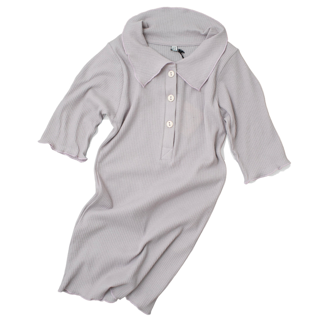 Baserange Dual Polo in Verbe Purple