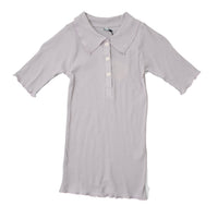 Baserange Dual Polo in Verbe Purple