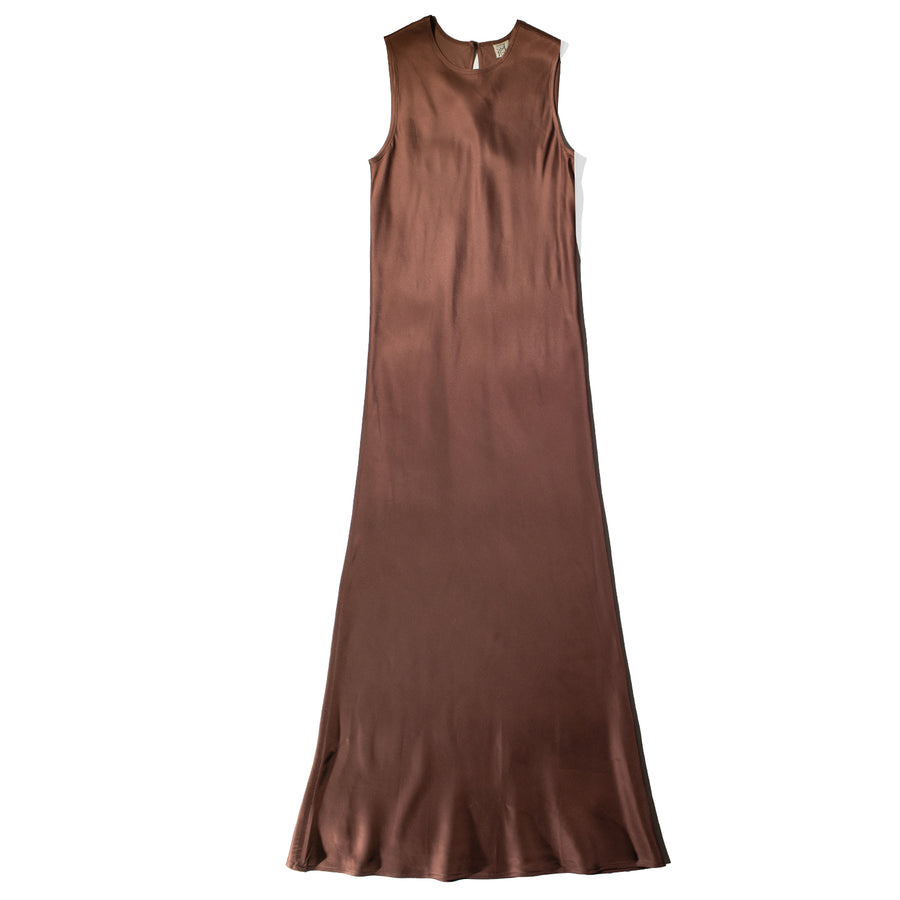 Baserange Dydine Dress in Dark Brown