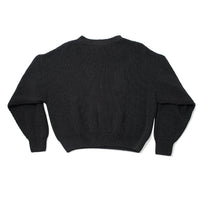 Baserange Mea Pullover in Black Melange