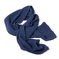 Baserange Mea Scarf in Cap Nord Blue