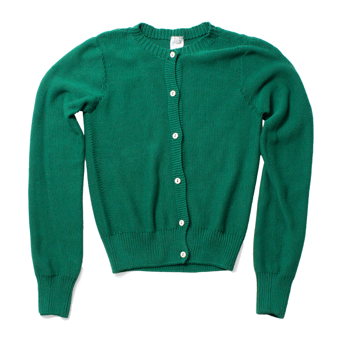 Baserange Tier Cardigan in Calla Green